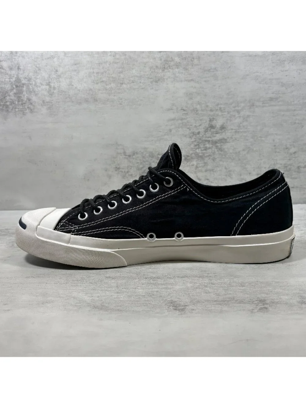 Converse Jack Purcell Sneakers - Men's Size 8 / Womens' 9.5 - Black - Picture 5 of 9